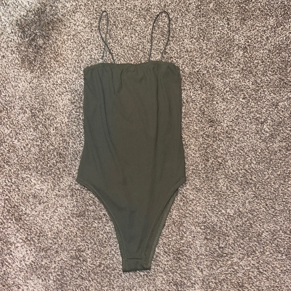 Green bodysuit